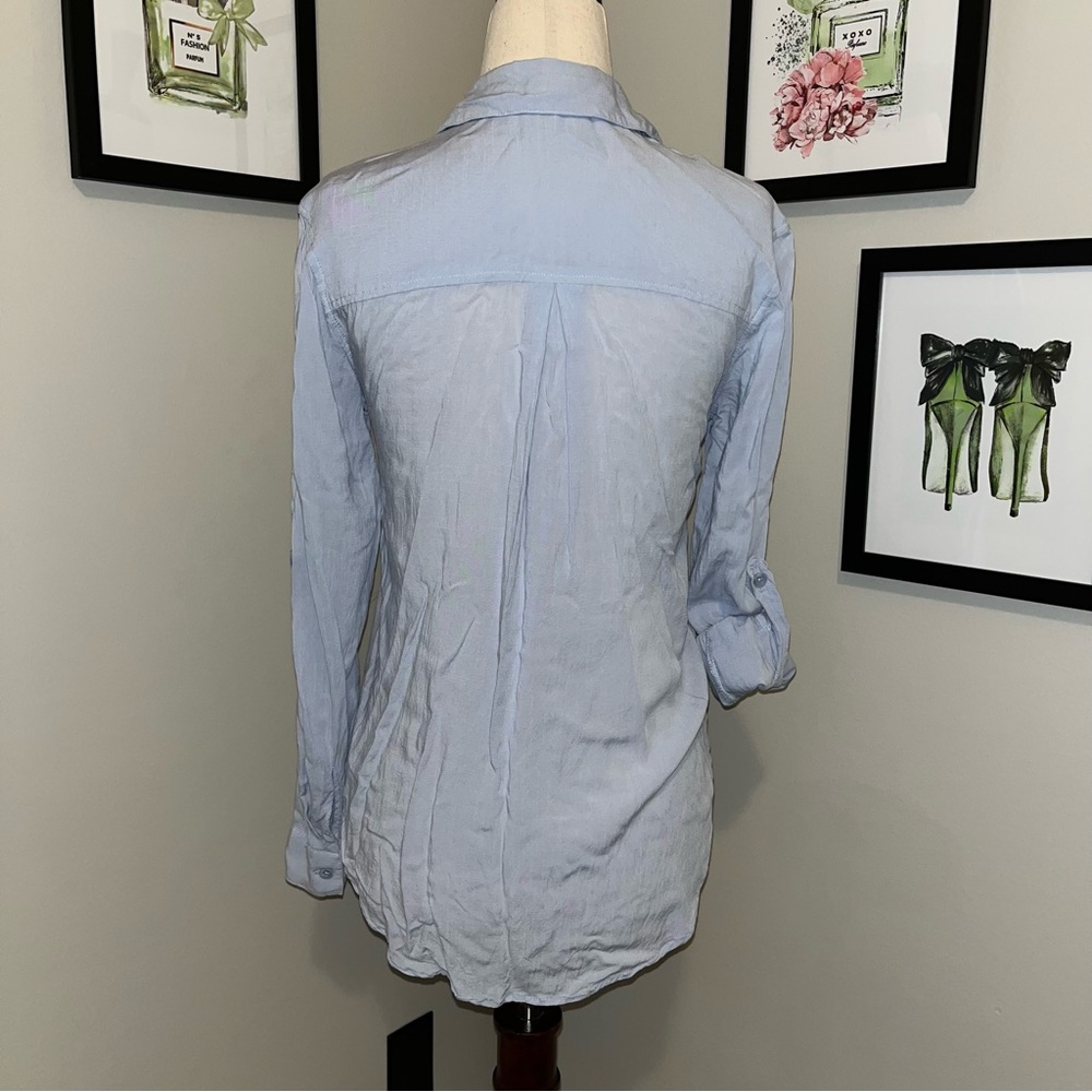 ⚠️ CLEARANCE ⚠️ Rag Poets Button Down Blouse - Picture 5 of 7